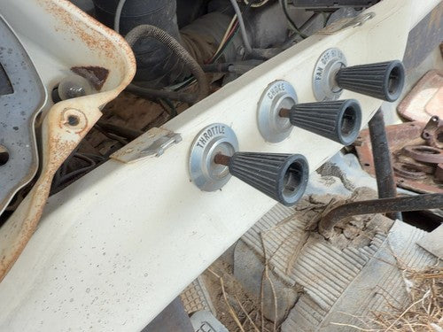 1968 Ford F350 Throttle Control Knob with Cable 330 V8 Manual OEM