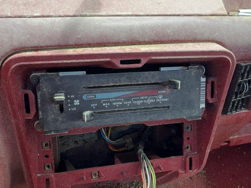 1988-1989 Ford F150 Temperature Control Module In Dash Heater Ac Head Unit Oem