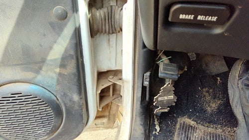 1998-2005 S10 Pickup Driver Left Lower Kick Trim Panel Oem Gray 12D