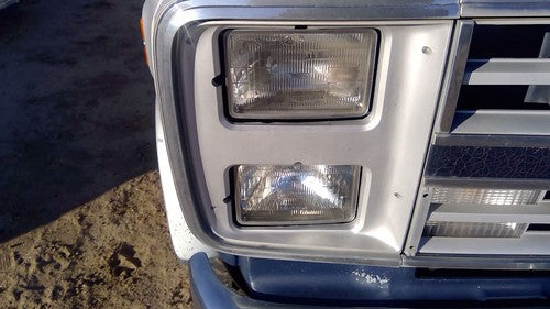 85-91 Chevy G20 Van Passenger Right Dual Pair Head Light Front Lamp With Bracket