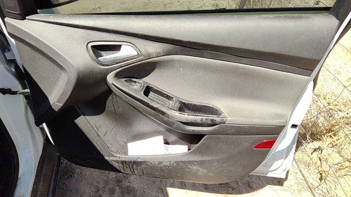 13-14 Focus Ford Passenger Right Front Door Trim Panel With Switches Black Ew