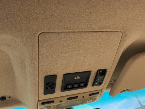 2001 Bmw 530I Center Overhead Console Oem Dome Light Map Lamp Cubby Tan