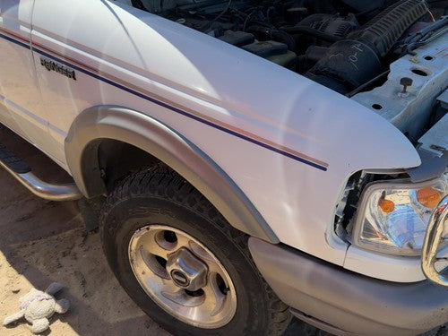 93-97 Ford Ranger Passenger Right Front Fender Oem Wheel Lip Moulding White Yz