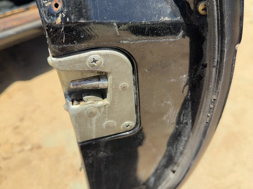 1980 Mercedes 450SL 107 Passenger Right Front Door Latch with Rods Cables OEM