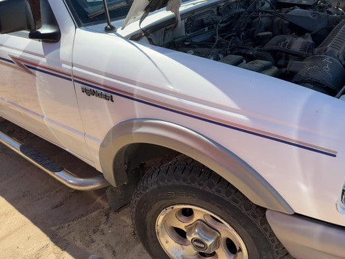 93-97 Ford Ranger Passenger Right Front Fender Oem Wheel Lip Moulding White Yz
