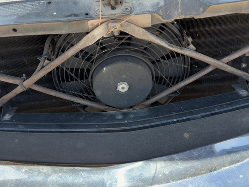 1972-1980 Mercedes 450SL 107 Electric Cooling Fan Assembly OEM with Motors