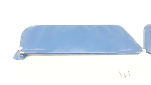 1984 Pair Ford F150 Driver Passenger Left Right Sun Visor Oem Blue