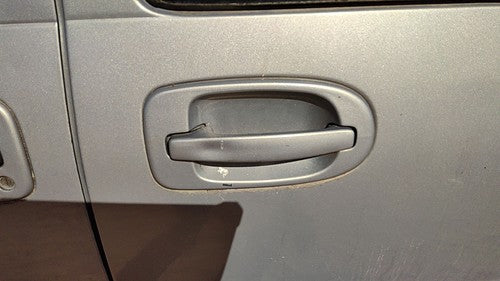 2000-2005 Chevy Venture Driver Left Rear Outside Door Handle Oem Back Silver 17U