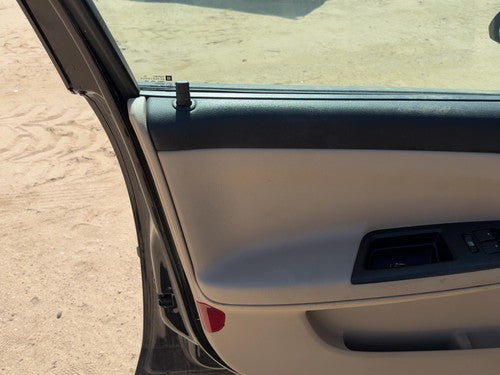 09-11 Impala Driver Left Front Door Trim Panel With Master Switch Neutral 522