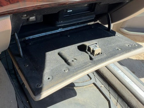 2001-2002 Lincoln Ls Glove Box Assembly Complete Door With Latch Oem Tan 4H