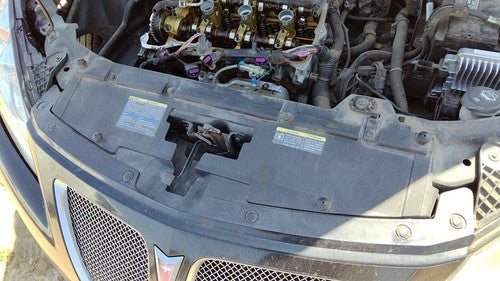 05-10 Pontiac G6 Gxp Coupe Top Plastic Cover Above Radiator Support Upper Shield