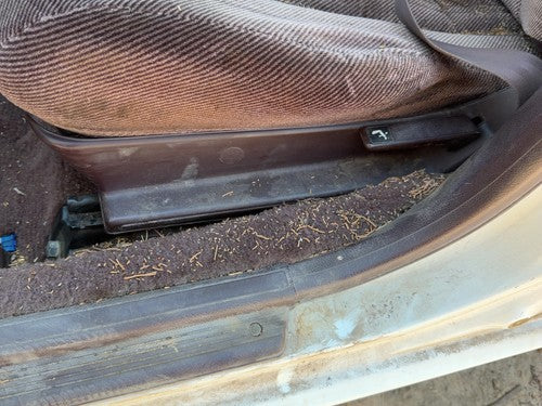 1988-1989 Honda Accord Lx Driver Left Side Seat Trim Panel Oem Maroon