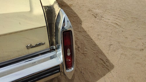 1980-1984 Cadillac Deville Passenger Right Tail Light Housing Chrome Oem Rear