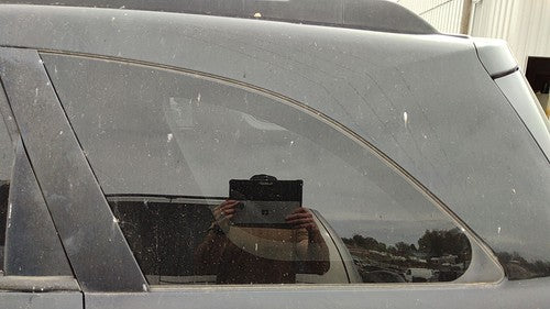 07-09 Grand Vitara Xl-7 Driver Left Rear Quarter Glass Back Side Window Oem