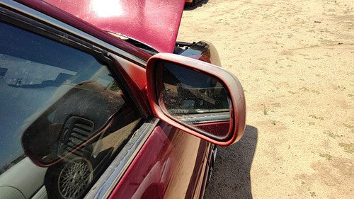 1994-1997 Honda Accord Passenger Right Side Mirror Door Mounted Oem Red 5160262
