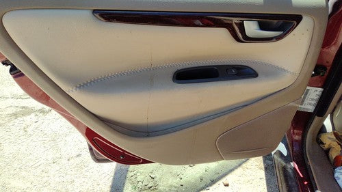01-03 V70 Xc Driver Left Rear Inside Door Trim Panel With Switches Back Beige