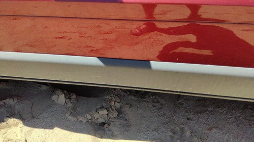 2001-2004 Volvo V70 Xc Driver Left Front Moulding From Door Oem Trim Strip