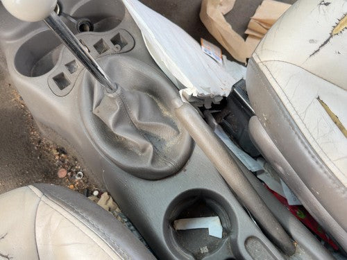 2002 Chrysler Pt Cruiser Center Console Assembly Floor Oem Taupe/Beige Fl