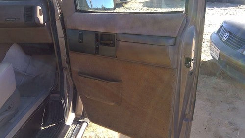 1992-1995 Chevy Astro Passenger Right Front Inside Door Trim Panel Only Oem Tan