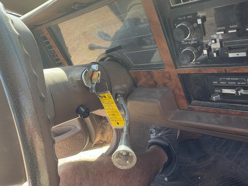 93 Buick Century Steering Column Assembly Oem Column Shift Air Bag Automatic Tan