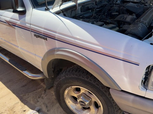 93-97 Ford Ranger Passenger Right Front Fender Oem Wheel Lip Moulding White Yz