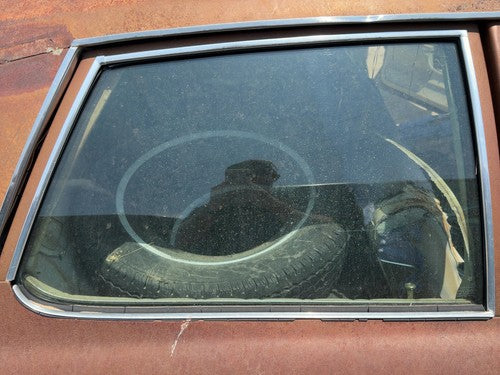 1971-1974 Chevy Impala Passenger Right Rear Side Window Door Glass Oem Back