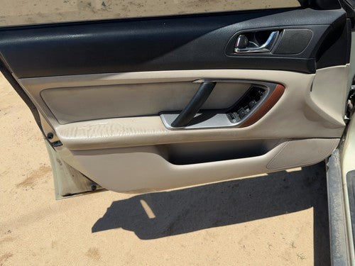 06 Legacy Outback Driver Left Front Door Trim Panel With Master Switch Taupe Tau