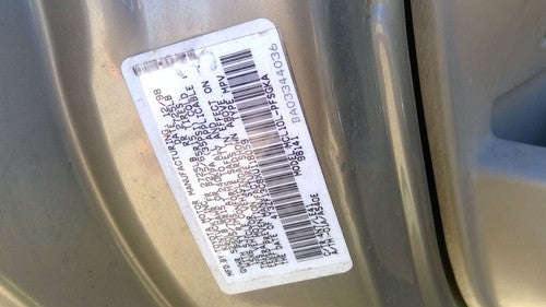 98-03 Toyota Sienna Driver Left Rear Side Window Door Glass Oem Back 6276008020