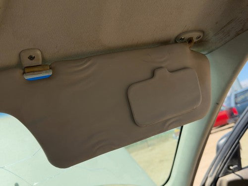 2000 Mazda Protege Dx Passenger Right Sun Visor Oem Brown Bj0W69270C63