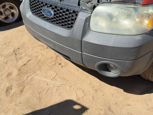 2005-2007 Ford Escape Front Bumper Cover Assembly Oem Gray 5L8Z17D957Aaa