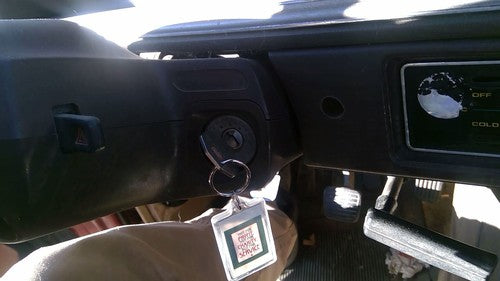 1984-1987 Isuzu Pup Pickup Ignition Switch Assembly With Key Complete Electrical