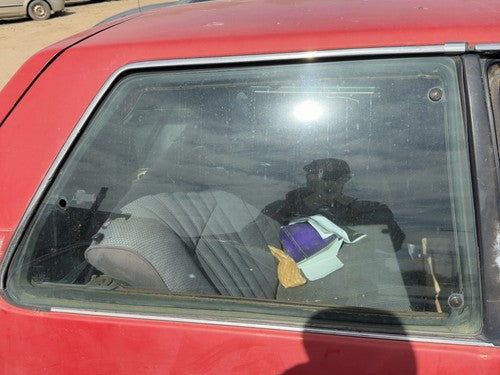 88 Toyota FX Passenger Right Rear Quarter Glass Back Side Window OEM 6271112440