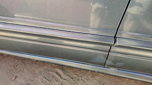 00-04 Lesabre Buick Lesabre Driver Left Front Moulding From Door Trim Strip Blue