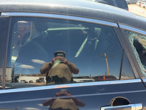 2006-2010 Infiniti M35X Driver Left Rear Side Window Door Glass Oem Back