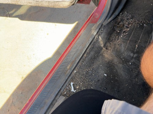 1994 Nissan Pathfinder Driver Left Lower Sill Step Moulding Trim Panel Oem Gray