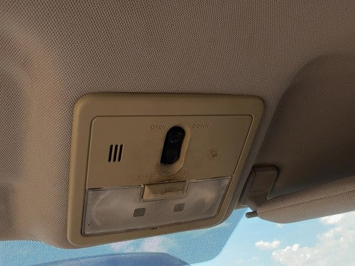 10-12 Sentra Center Overhead Console Oem Dome Light Map Lamp Cubby Charcoal X
