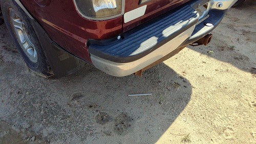 97-02 Ford Expedition Rear Bumper Assembly With Brackets Oem Chrome Xl1z17906ca