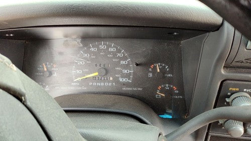 1996 97 S10 Blazer Speedometer Cluster Instrument Gauges Panel Oem Dash 16207765