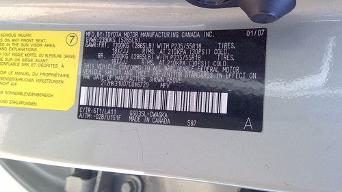 2007 Lexus Rx350 Speedometer Trim Bezel Oem Dash Surround Panel With Vents Oem