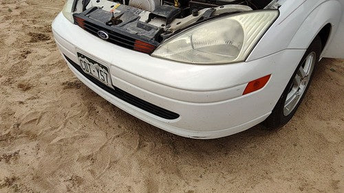2000-2004 Focus Station Wagon Front Bumper Cover Assembly Oem White Yz