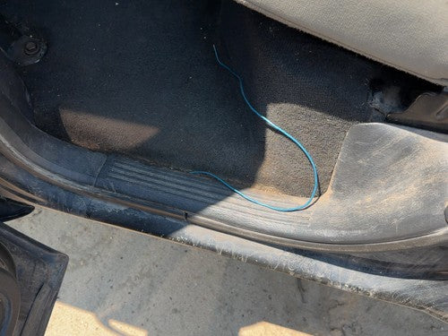 02-05 Dodge Ram 1500 Quad Cab Driver Left Rear Sill Step Trim Plate