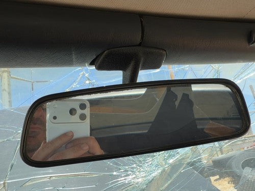 73-80 Mercedes 450SL 107 Inside Rear View Mirror Windshield Mounted OEM
