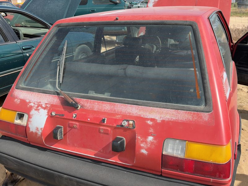 1987-1988 Toyota FX (includes Fx16) Trunk/Decklid/Hatch/Tailgate
