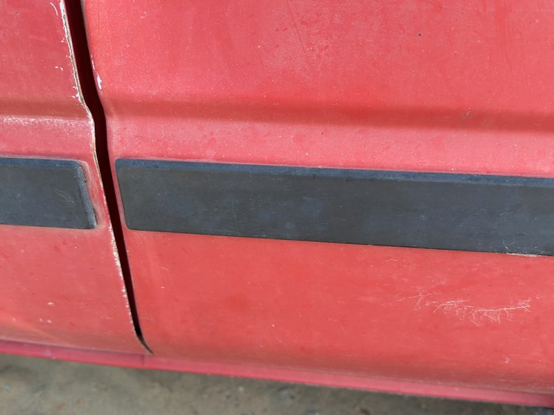 1988 Toyota FX (includes Fx16) Quarter Panel Moulding LH