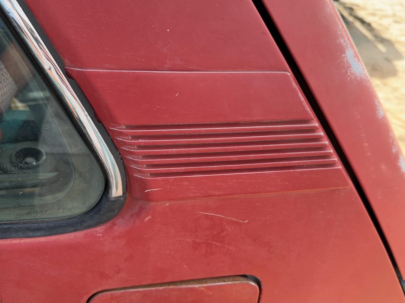 1988 Toyota FX (includes Fx16) Quarter Panel Moulding LH
