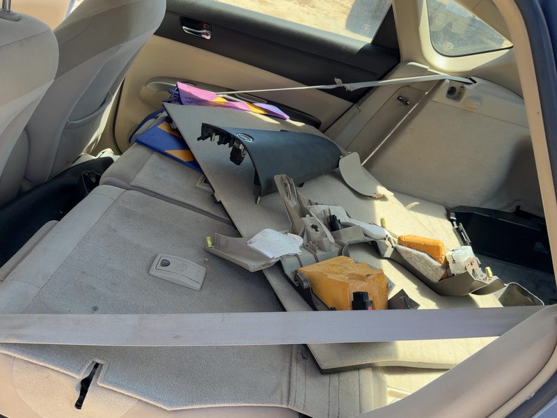 2005 Toyota Prius Rear Seat Belt RH