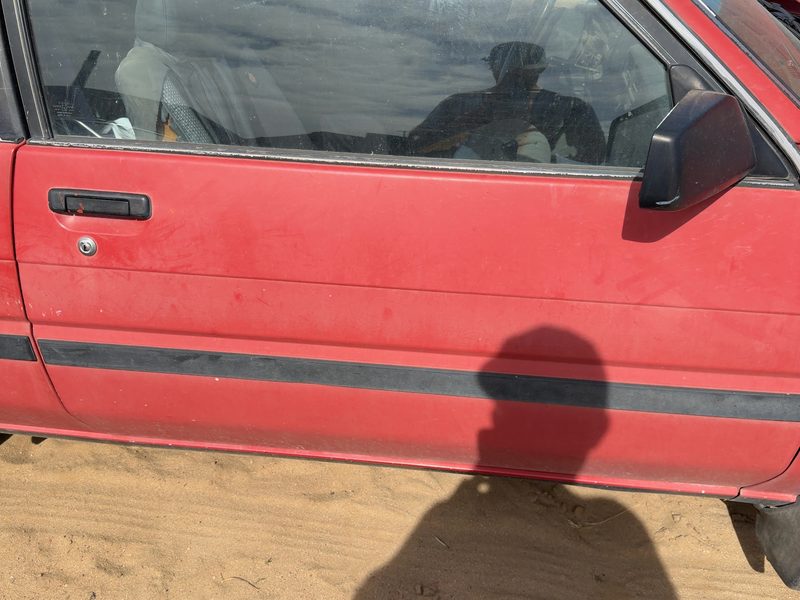 1987-1988 Toyota FX (includes Fx16) Front Door RH