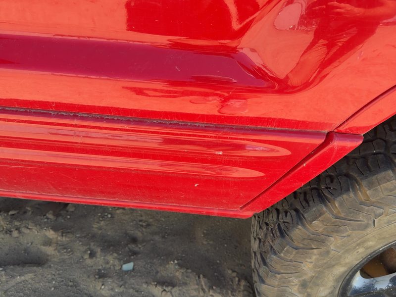 1999-2004 Jeep Grand Cherokee Rear Door Moulding LH