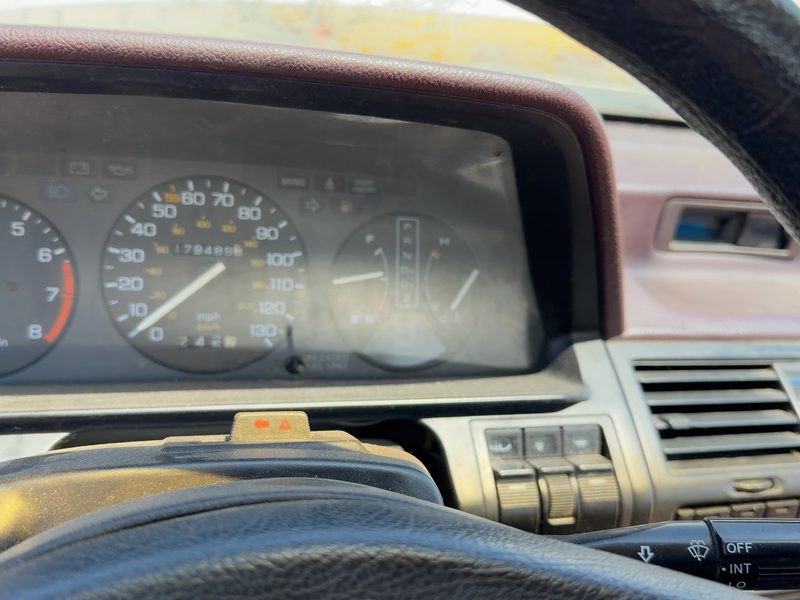 1988-1989 Honda Accord Dash Panel