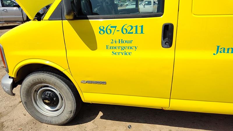 1996-2002 Chevrolet Van Express 3500 Series Front Door LH